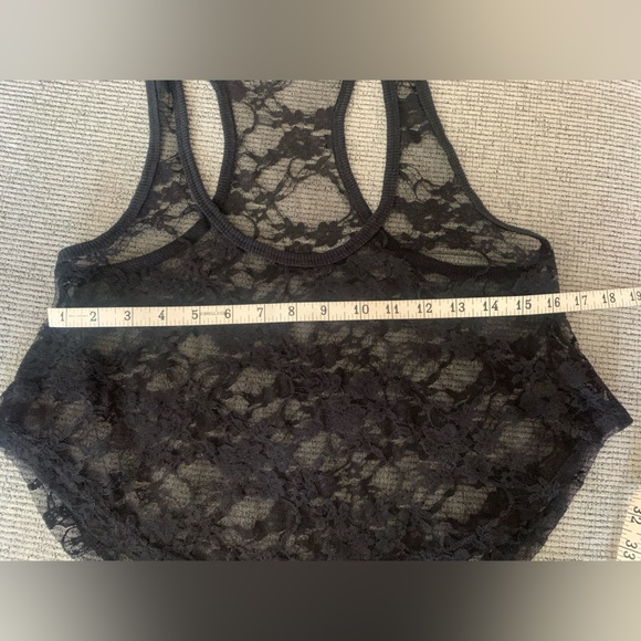 Zenana Outfitters Sheer Black Lace Top - Picture 5 of 6